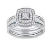 De Couer IGI Certified 2/5ct TDW Diamond Cluster Halo Ring sold by Zulily