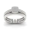 De Couer 1/10ct TDW Diamond Promise Ring sold by Zulily