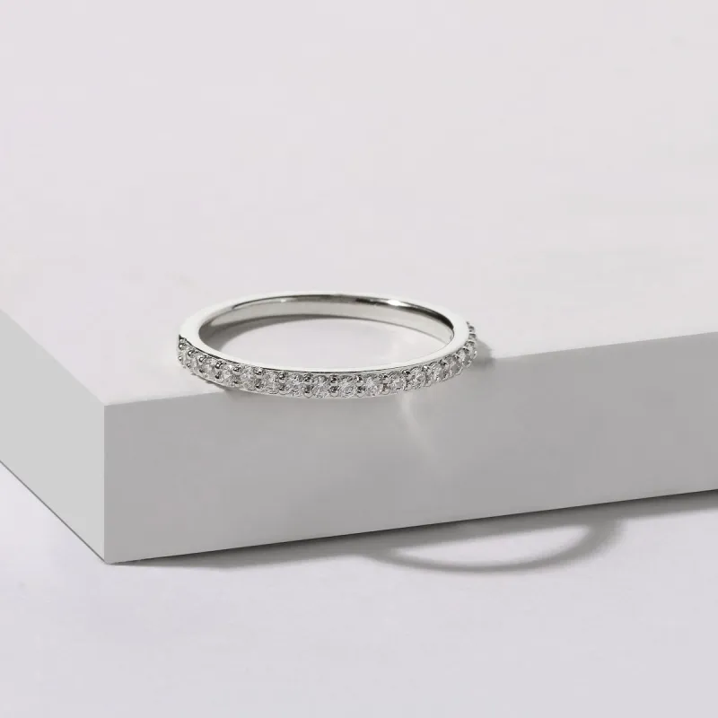 1/4ct TDW Diamond Womens Wedding Band in 14k Gold by DeCouer sold by Zulily