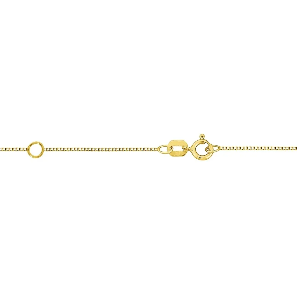 Auriya 1/2ctw Round Solitaire Moissanite Necklace 18k Gold - 5 mm - 5 mm sold by Zulily product image thumbnail 2