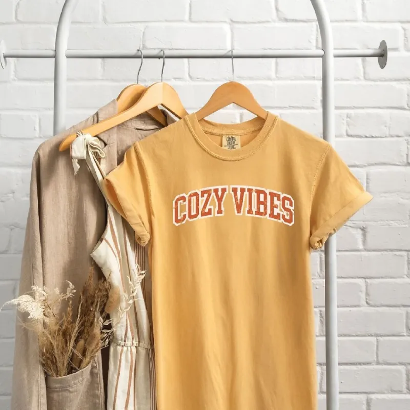 Varstiy Cozy Vibes Garment Dyed Tee sold by Zulily