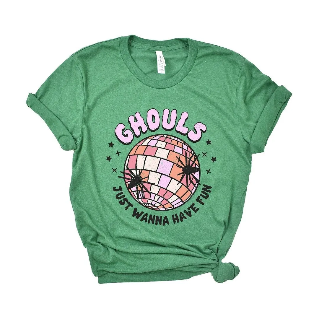Ghouls Disco Ball Short Sleeve Tee sold by Zulily product image thumbnail 2