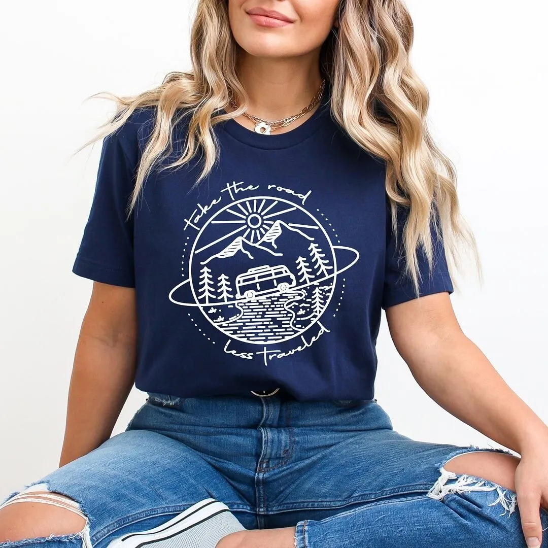 Take The Road Less Traveled Short Sleeve Tee sold by Zulily product image thumbnail 3