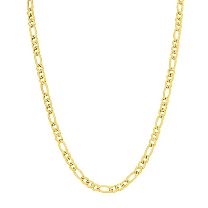14K Yellow Gold Filled 5.2mm Figaro Chain with Lobster Clasp - 20 Inch sold by Zulily