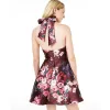 Sequin Hearts Juniors' Lace-Back Double-Ruffle Dress Pink Size 13 - 14 sold by Zulily