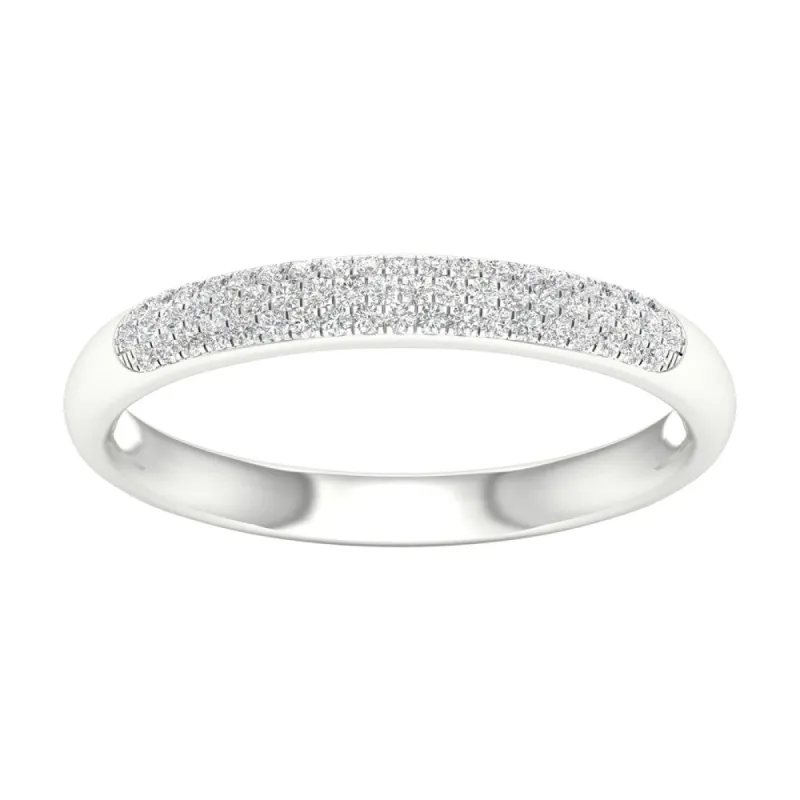 De Couer 1/6ct TDW Diamond Wedding Band sold by Zulily