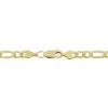 14k Yellow Gold Filled Men's High Polish Solid Figaro Link Necklace (5 mm thick) sold by Zulily