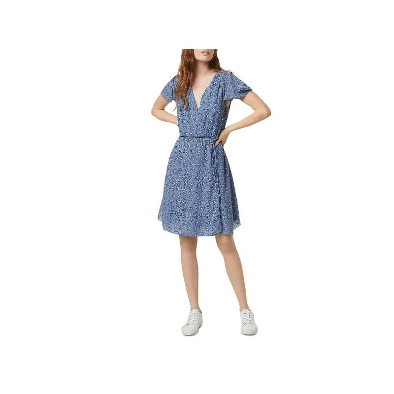 French Connection Women's Floral Georgette Dress Anabelle Blue Size 0 sold by Zulily