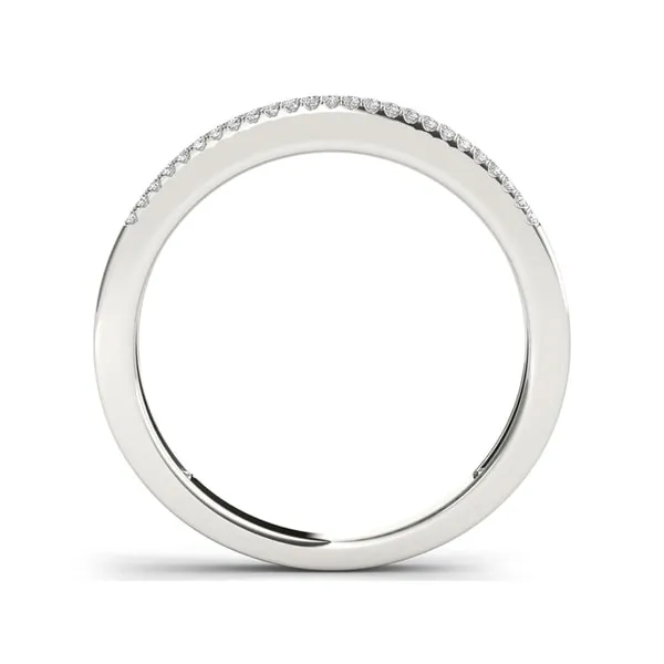 De Couer 10k White Gold 1/4ct TDW Diamond Multi Row Anniversary Band sold by Zulily product image thumbnail 3