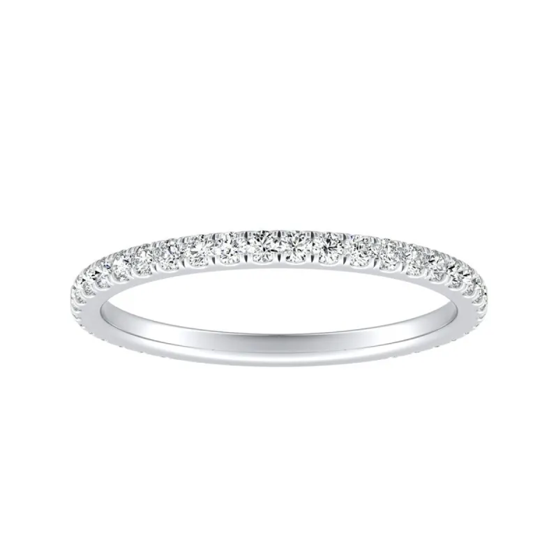 Auriya Platinum 1/3ctw Diamond Wedding Band sold by Zulily