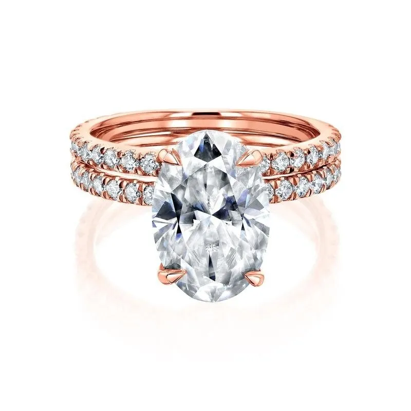 Annello by Kobelli 14k Gold Odette Bridal Set (FG/VS, DEF/VS) sold by Zulily product image thumbnail 2