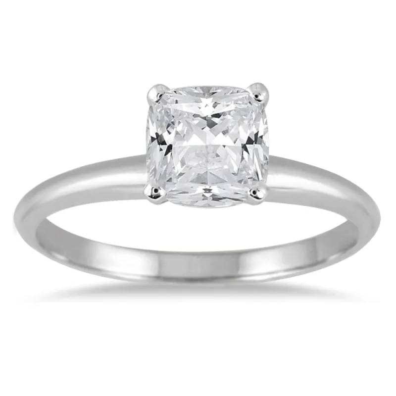 Marquee Jewels 14k White Gold 1 ct TDW Diamond Solitaire Engagement Ring sold by Zulily
