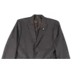 Ralph Lauren Men's Long Plaid Print Blazer Grey Size 40 sold by Zulily