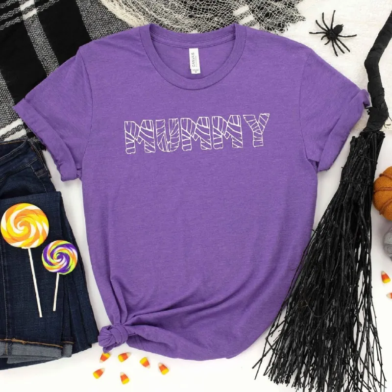 Mummy Halloween Short Sleeve Tee sold by Zulily