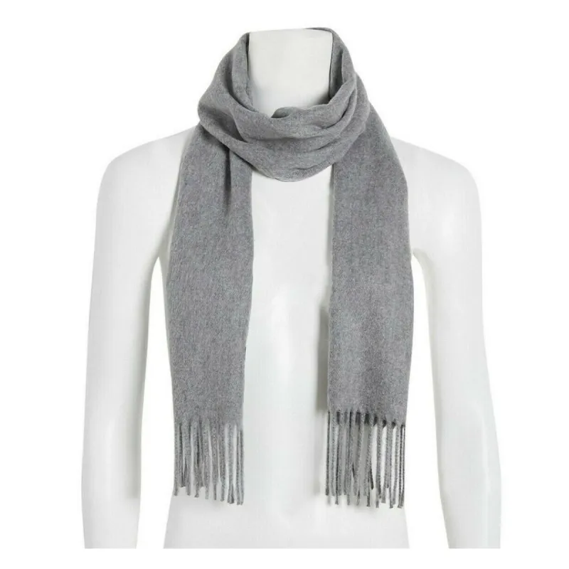 Steve Madden Women's Mid Weight Solid Muffler Scarf Grey Size Regular - One Size sold by Zulily