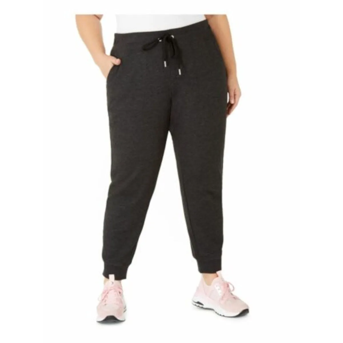Calvin Klein Women's Heather Pants Gray Size 2X sold by Zulily