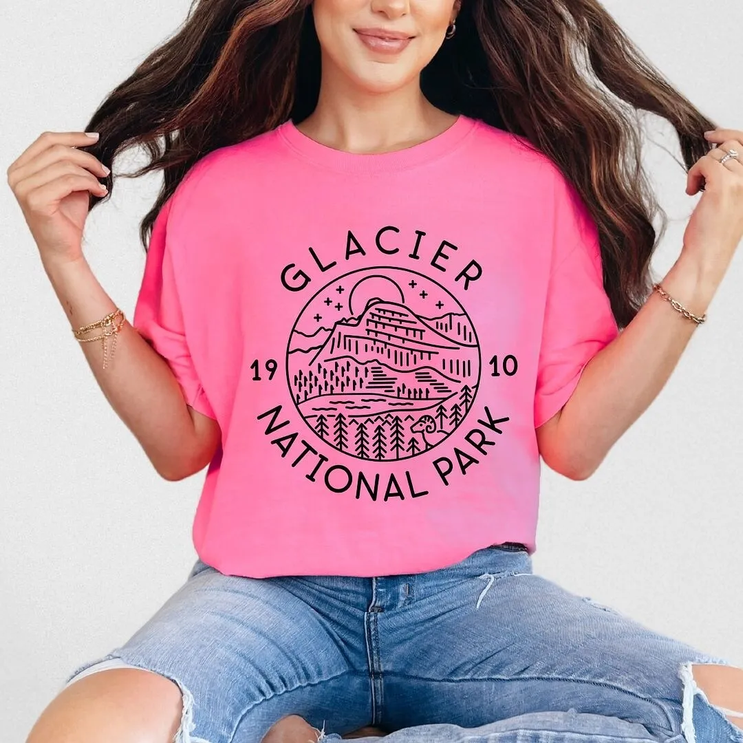 Glacier National Park Garment Dyed Tee sold by Zulily product image thumbnail 3
