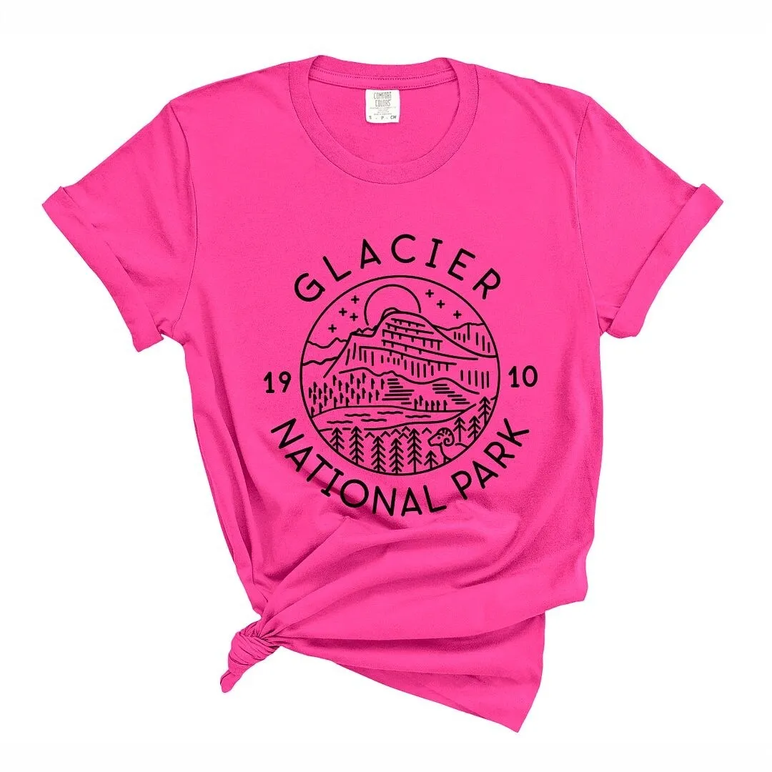 Glacier National Park Garment Dyed Tee sold by Zulily product image thumbnail 2