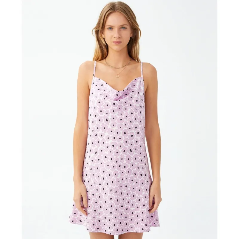 COTTON ON Women's Santorini Cowl Mini Dress Purple Size XL sold by Zulily