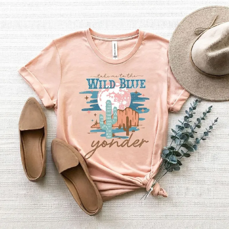 Wild Blue Yonder Short Sleeve Tee sold by Zulily