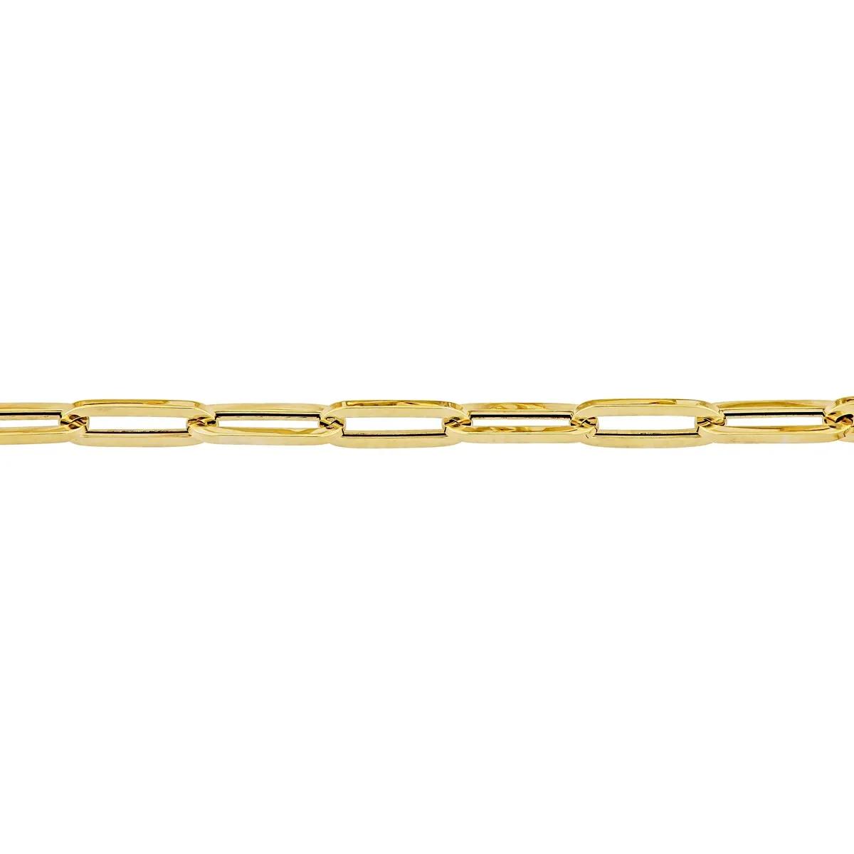 Miadora 30-Inch 4mm Paperclip Oval Link Chain Necklace in 14k Yellow Gold sold by Zulily product image thumbnail 2
