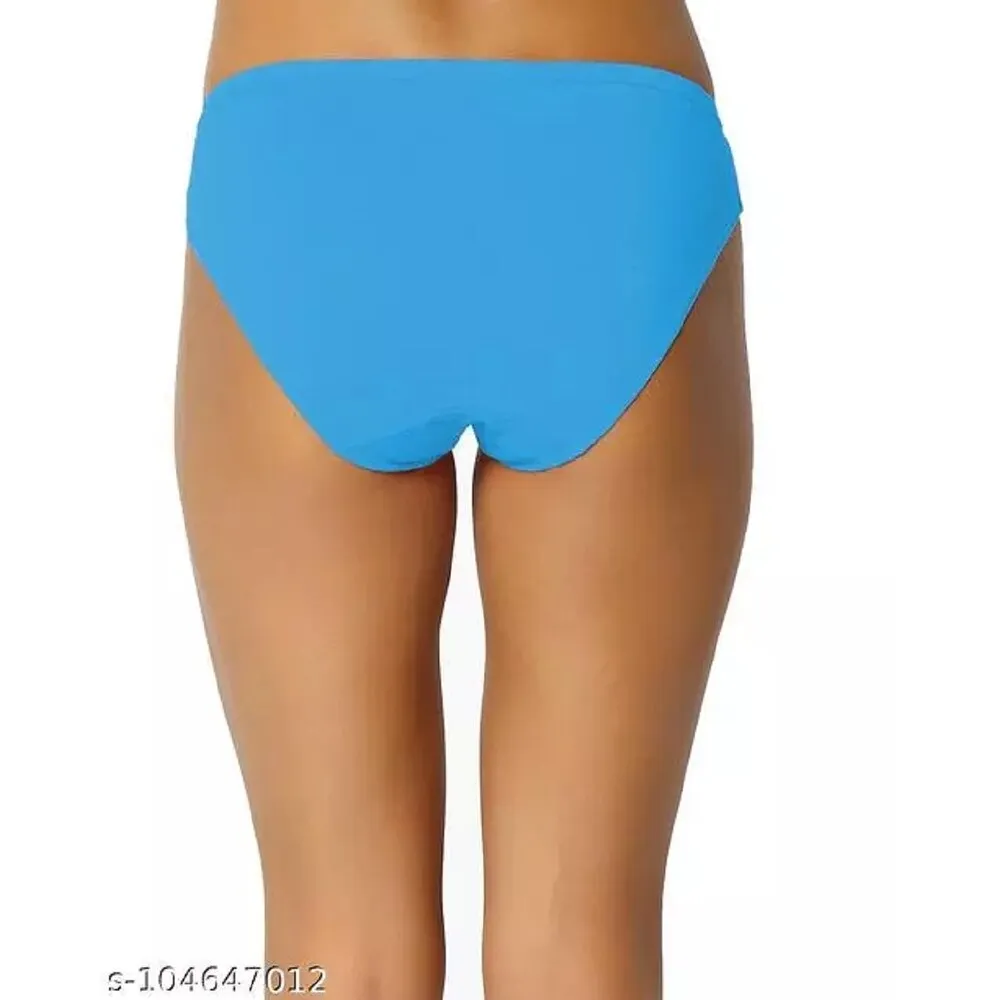 Bleu By Rod Beattie Women's Ruched Back Bikini Bottoms Swimsuit Blue Size 12 sold by Zulily product image thumbnail 2