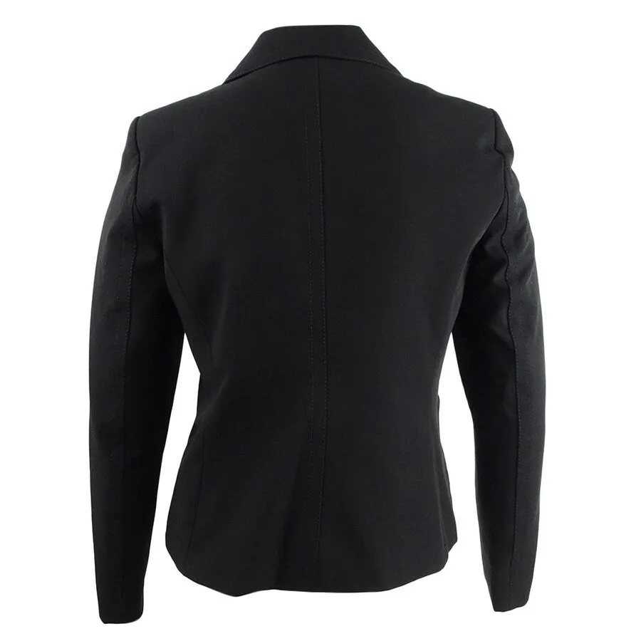 Tommy Hilfiger Women's Double Breasted Blazer Black Size 6 sold by Zulily product image thumbnail 2
