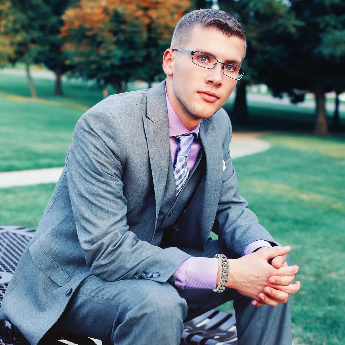 Stainless Steel Polished Curb Chain Bracelet - 8.5 Inches (15 mm Wide) sold by Zulily product image thumbnail 2