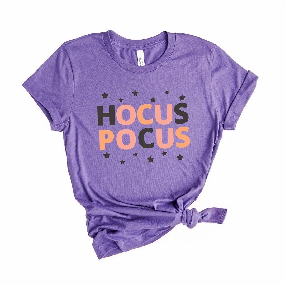 Hocus Pocus Colorful Stars Short Sleeve Tee sold by Zulily product image thumbnail 2
