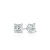 Auriya 18-karat Gold Lab Grown 8.00 carat TDW Princess Diamond Stud Earrings 4-Prong Martini Push-back sold by Zulily