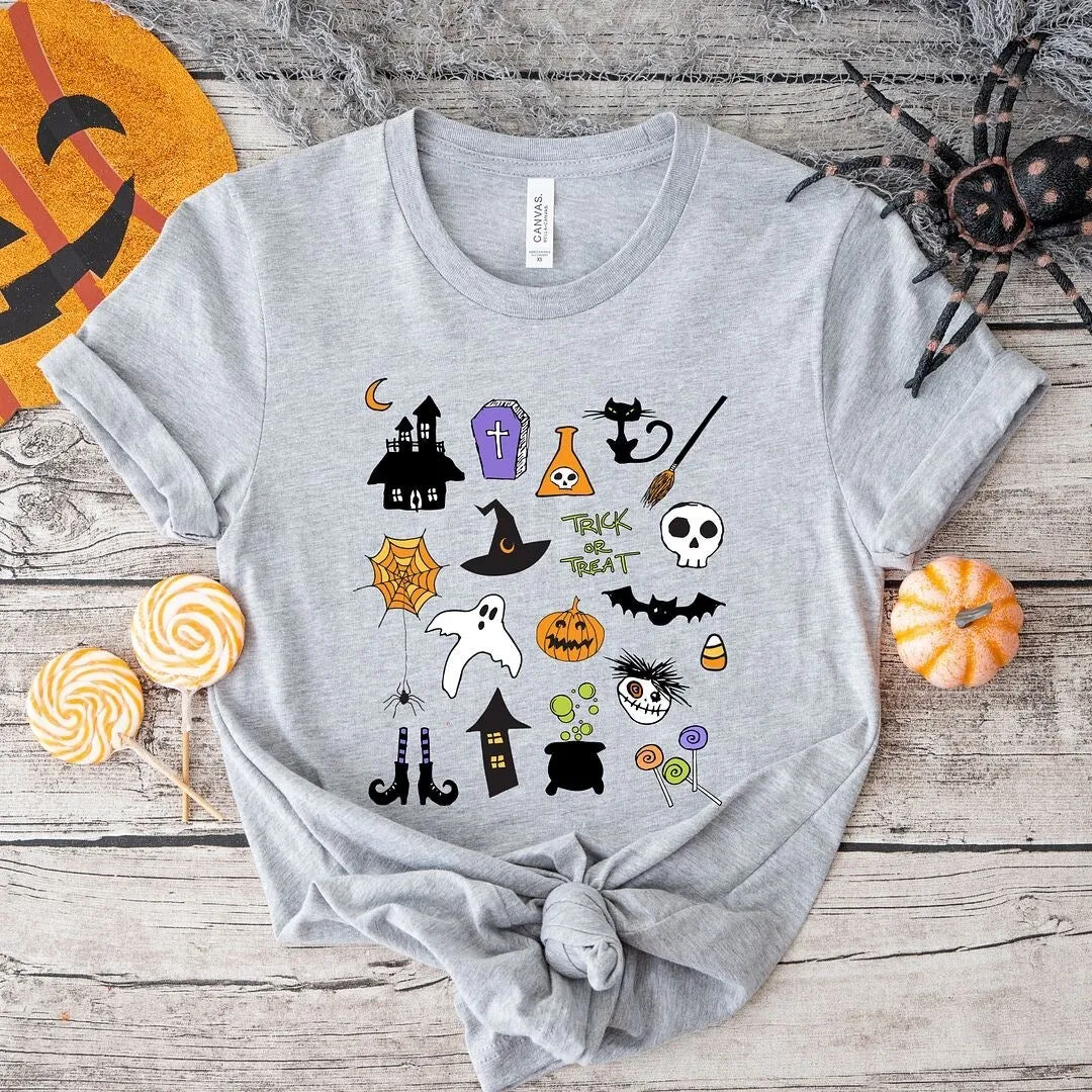 Halloween Collage Short Sleeve Tee sold by Zulily