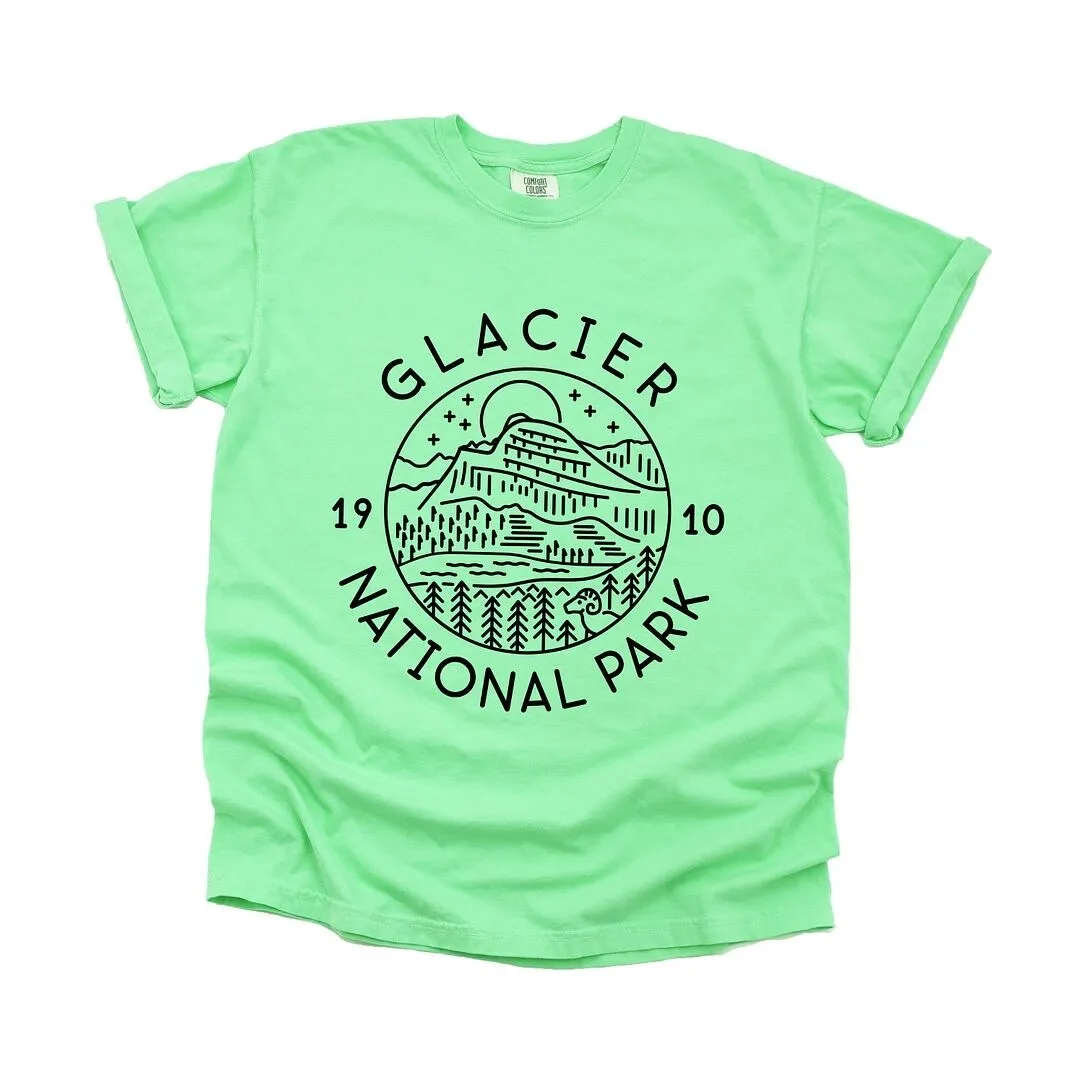 Glacier National Park Garment Dyed Tee sold by Zulily product image thumbnail 2