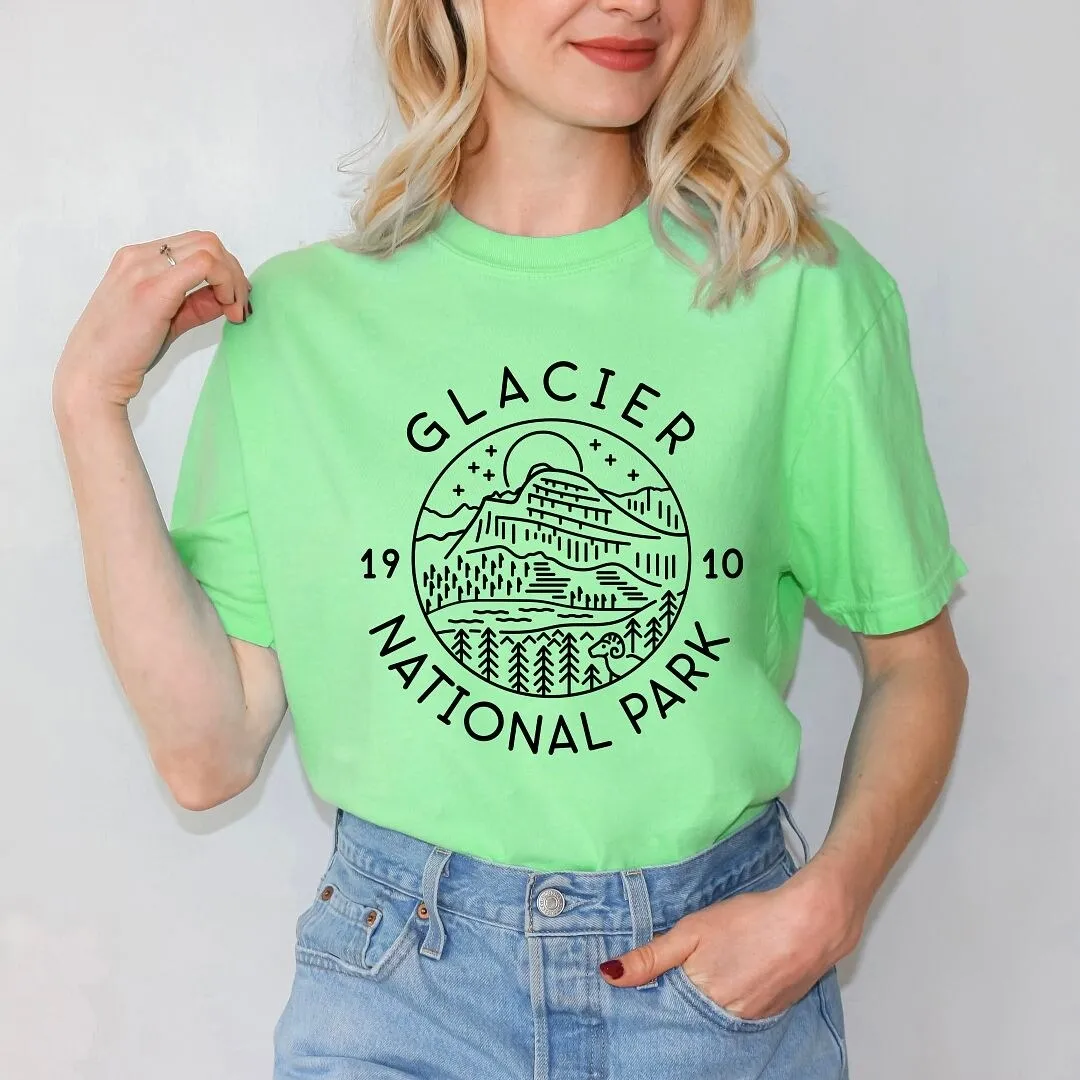 Glacier National Park Garment Dyed Tee sold by Zulily product image thumbnail 3