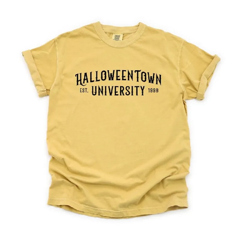 Halloween Town University Garment Dyed Tee sold by Zulily