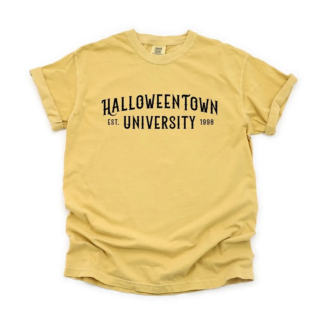 Halloween Town University Garment Dyed Tee sold by Zulily