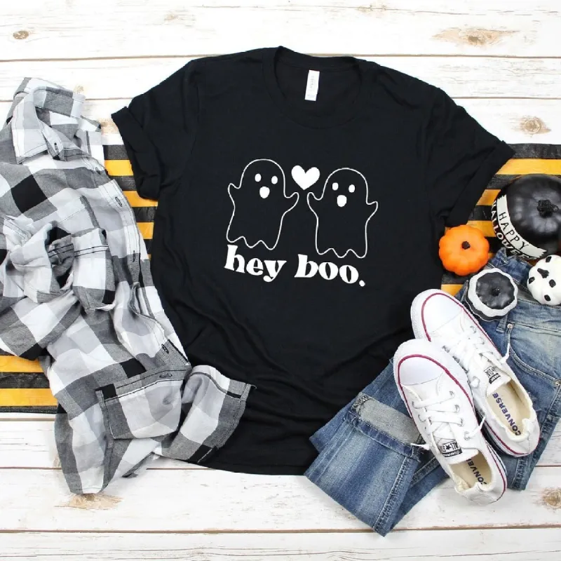Ghosts Hey Boo Short Sleeve Tee sold by Zulily