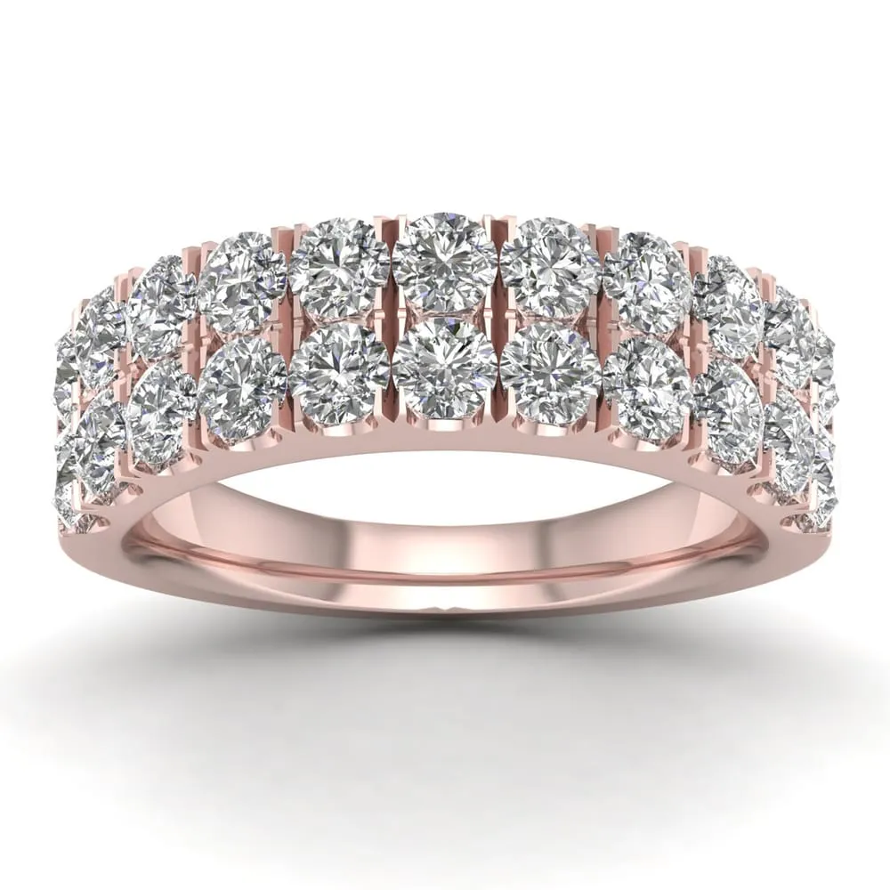 De Couer 1 1/2ct TDW Diamond Wedding Band sold by Zulily