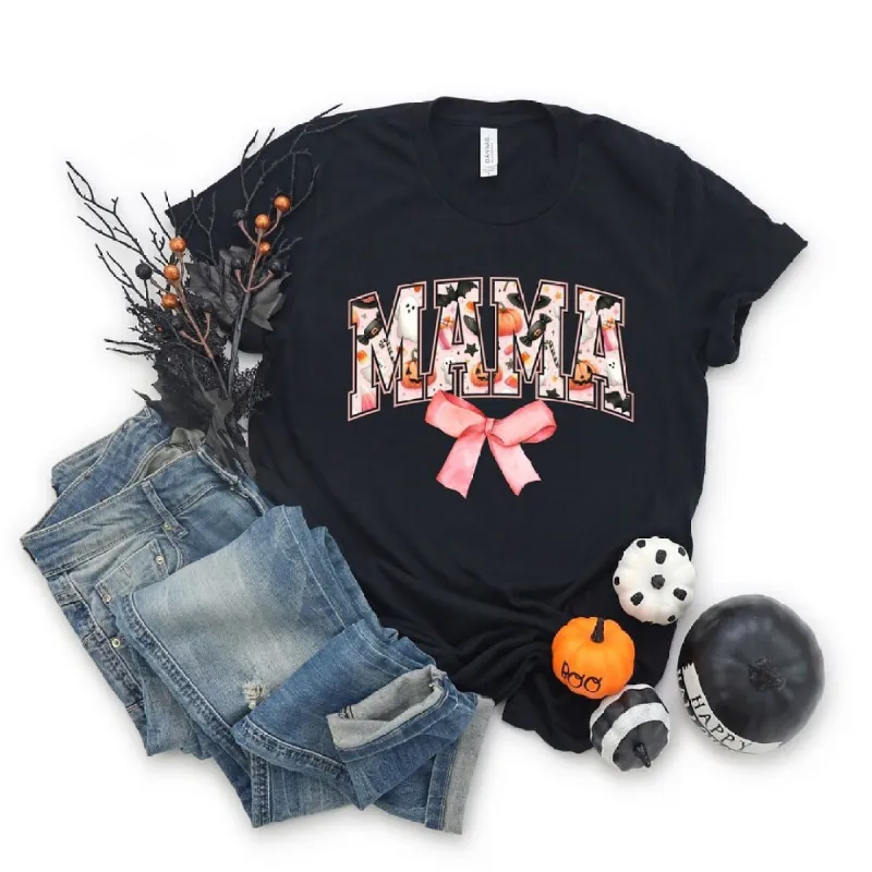 Coquette Halloween Mama Short Sleeve Tee sold by Zulily