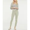 NYDJ Women's Straight Leg Ankle Jeans Green Size 10 sold by Zulily