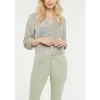 NYDJ Women's Straight Leg Ankle Jeans Green Size 10 sold by Zulily