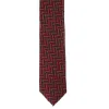 Alfani Men's Slim Geometric Tie Red Size Regular sold by Zulily