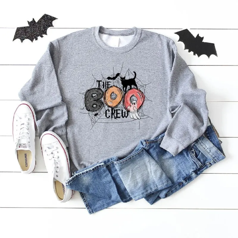 The Boo Crew Colorful Sweatshirt sold by Zulily