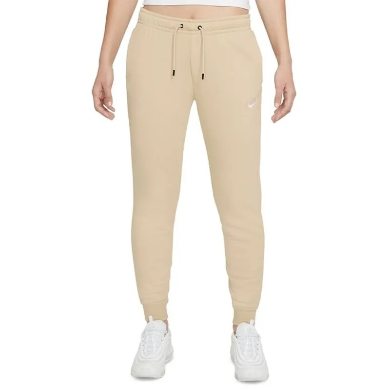 Nike Women's Sportswear Essential Fleece Pants Beige Size X-Large sold by Zulily