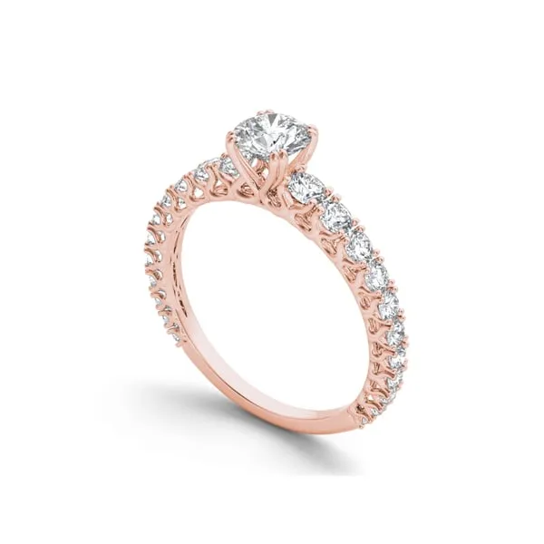 De Couer 14k Gold 1ct TDW Diamond Classic Engagement Ring sold by Zulily product image thumbnail 5