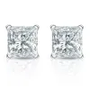 Auriya 14-karat Gold Lab Grown 2.00 carat TDW Princess Diamond Stud Earrings 4-Prong Martini Push-back sold by Zulily