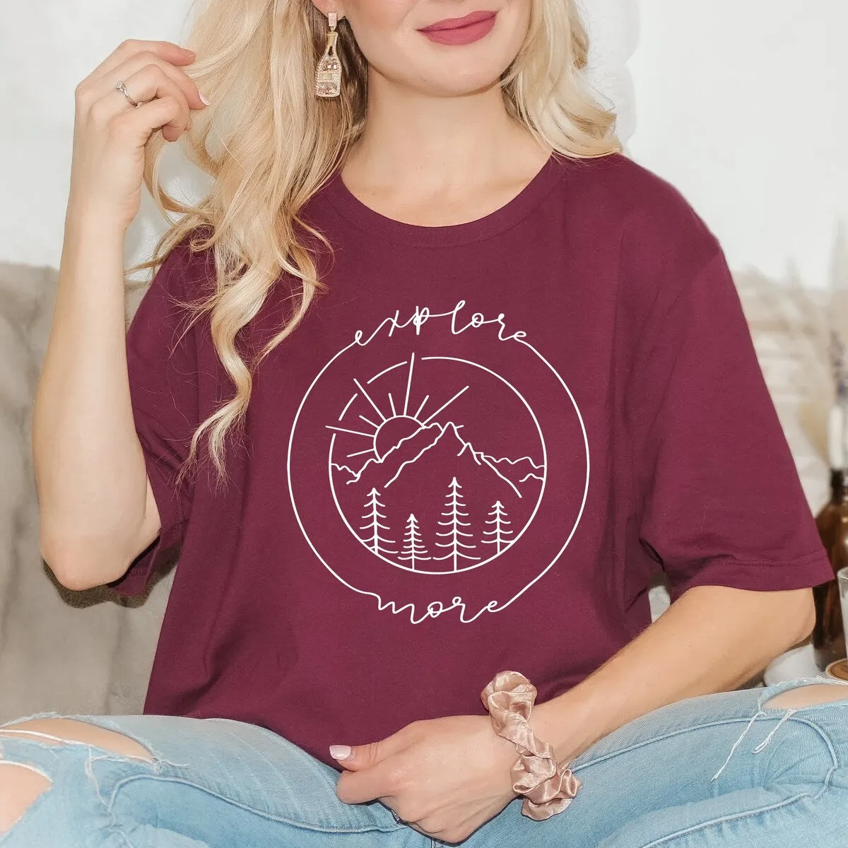 Explore More Circle Short Sleeve Tee sold by Zulily product image thumbnail 2