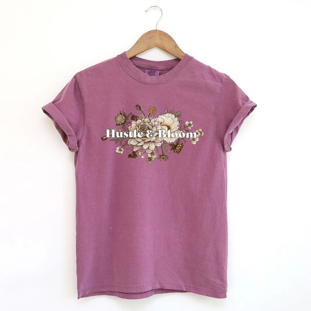Hustle And Bloom Garment Dyed Tee sold by Zulily product image thumbnail 2
