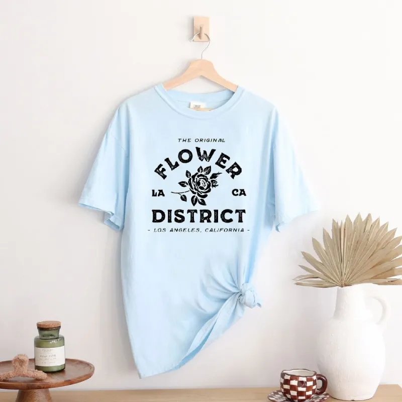 Flower District Garment Dyed Tee made by Zulily