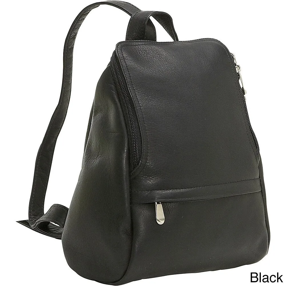 Le Donne Leather U-Zip Mini Backpack sold by Zulily product image thumbnail 2