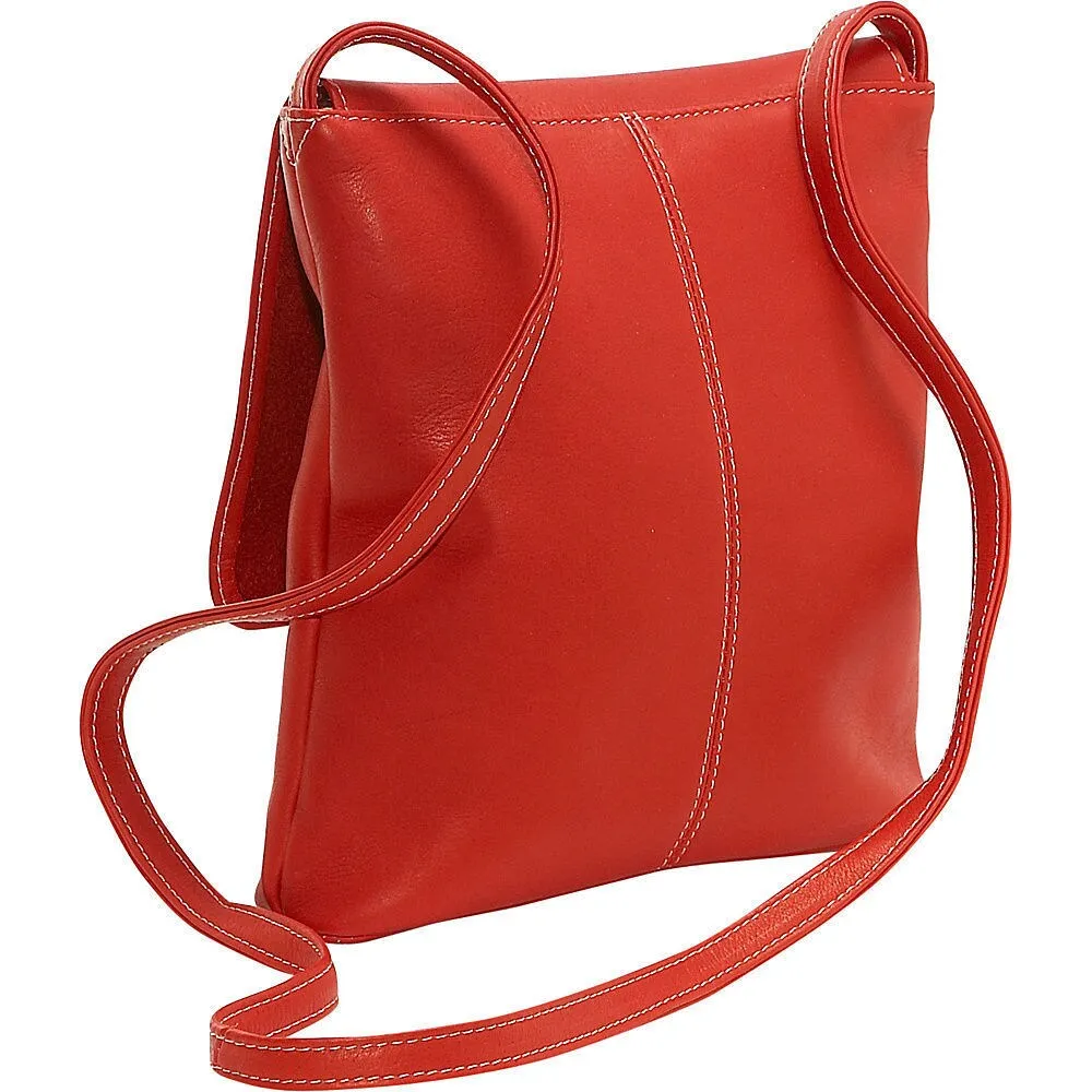 Le Donne Leather Simple Flap Over Crossbody Bag sold by Zulily product image thumbnail 4